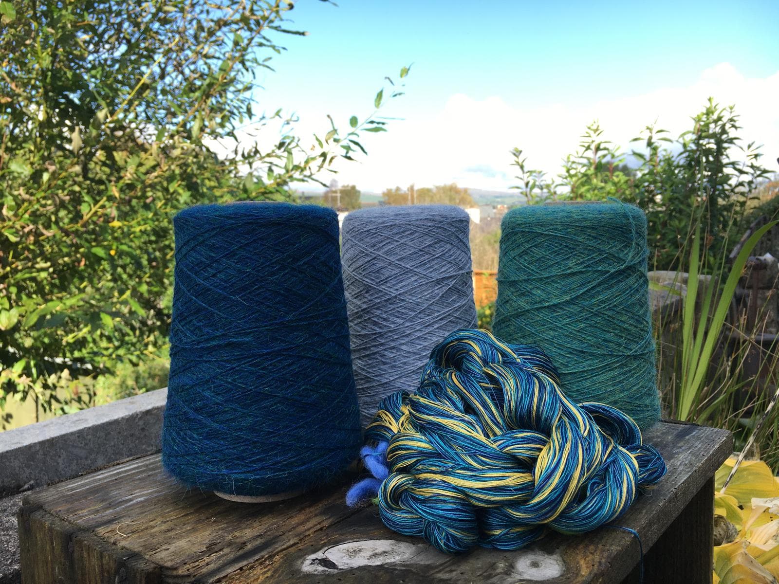 Hand crafted textiles using natural materials